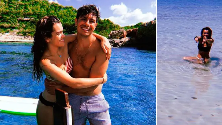 Imagen de la pareja publicada en Instagram.