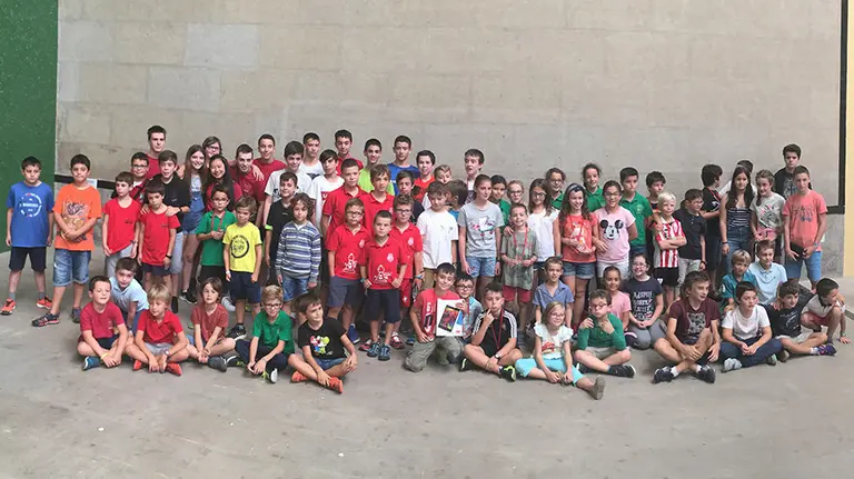 Torneo de ajedrez en Eugi. Cedida