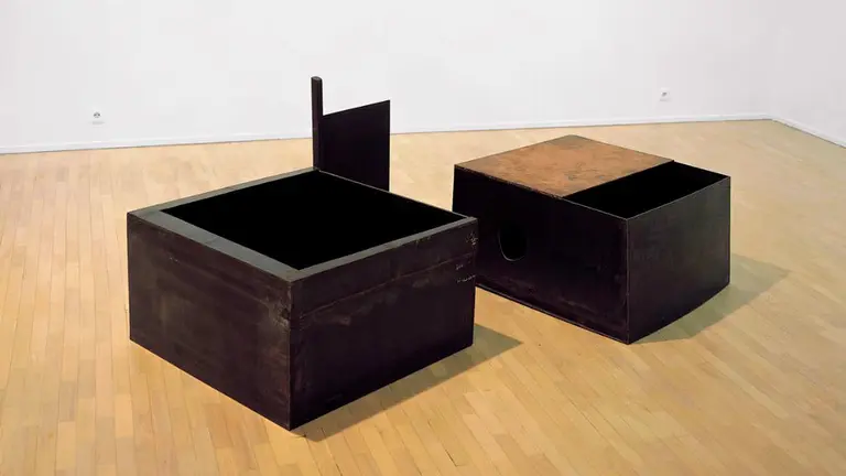 Obra del navarro Ángel Bados. CAIXAFORUM