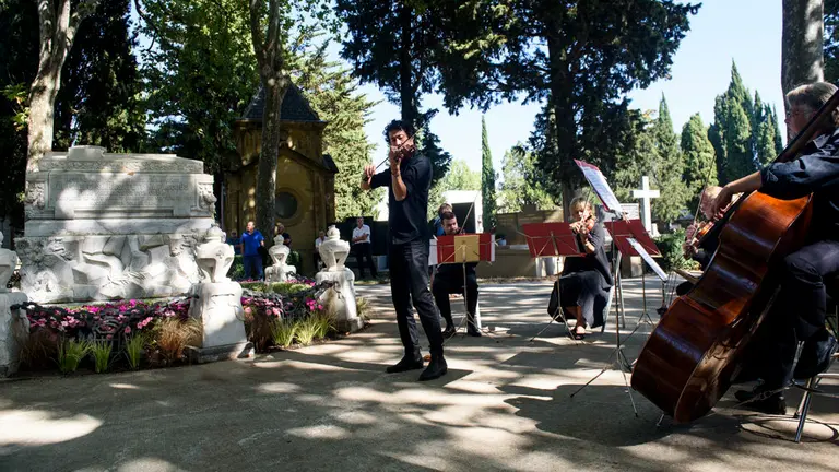 Homenaje a Pablo Sarasate con la Orquesta Sinfónica de Navarra con motivo del 110 aniversario de su fallecimiento. MIGUEL OSÉS_6