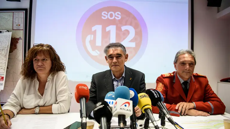 Rueda de prensa en la sede de SOS. MIGUEL OSÉS_1