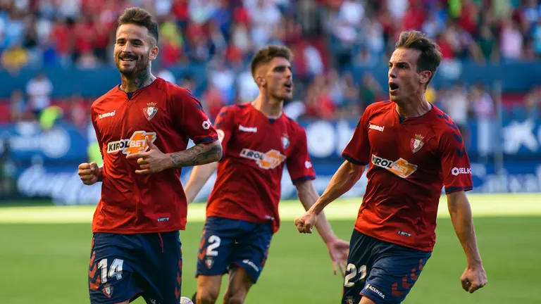 Partido entre el Osasuna y el Sporting correspondiente a la sexta jornada. MIGUEL OSÉS_15