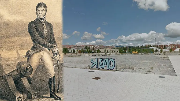 Imagen del solar de Arrosadía que el Ayuntamiento de Pamplona dedicará a la Plaza Xavier Mina ARCHIVO 1