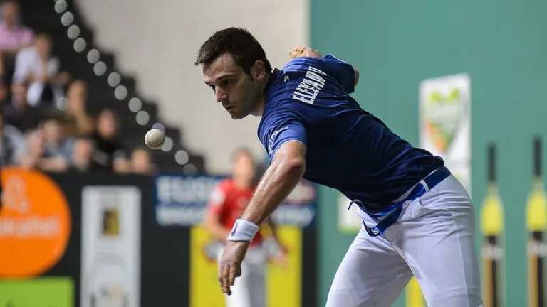 Inauguración del Pabellón Navarra Arena con la final de pelota de Final del Másters Codere. PABLO LASAOSA 40