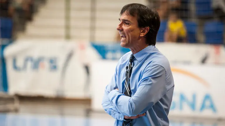 Imanol Arregui. Partido entre el Xota y El Pozo en el Pabellón de Anaitasuna. MIGUEL OSÉS_29