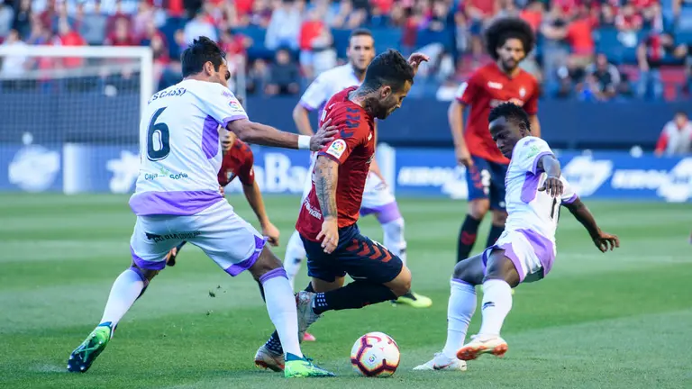 Partido entre el Osasuna y el Numancia correspondiente a la 7ª jornada de la Liga. MIGUEL OSÉS_3