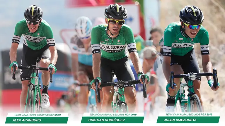 El Caja Rural renueva a tres jóvenes valores de su equipo cedida.