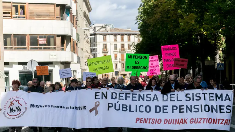 Manifestación en defensa del sistema público de pensiones (10). IÑIGO ALZUGARAY