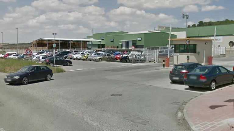 Imagen de la empresa Gelagri Ibérica, ubicada en el polígono industrial de Milagro. ARCHIVO