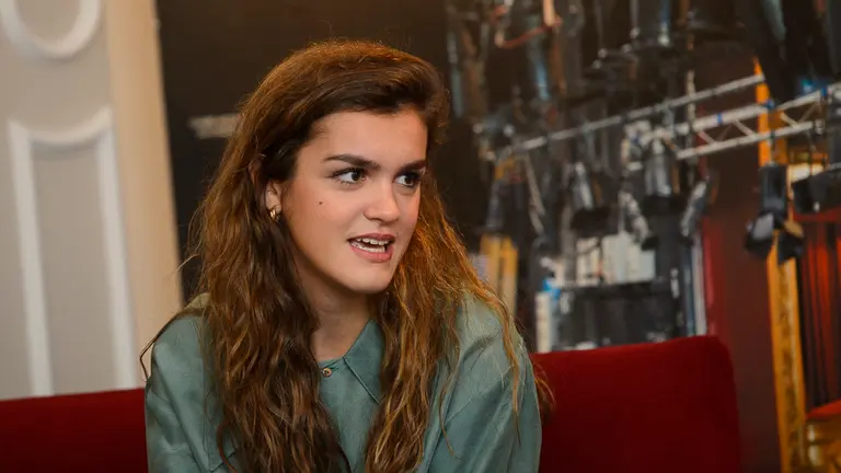 resentación del concierto que Amaia Romero, acompañada por The Free Fall Band, ofrecerá en el Teatro Gayarre el 4 y 5 de octubre. PABLO LASAOSA 06