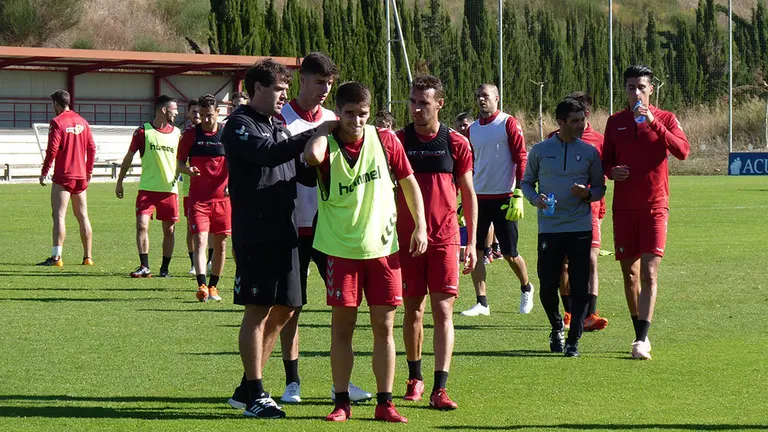 Entrenamiento de Osasuna en Tajonar