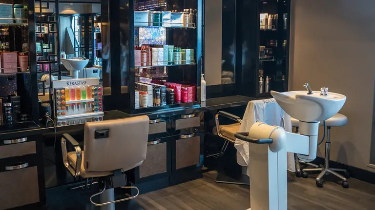 Imagen de archivo de un salón de belleza ARCHIVO