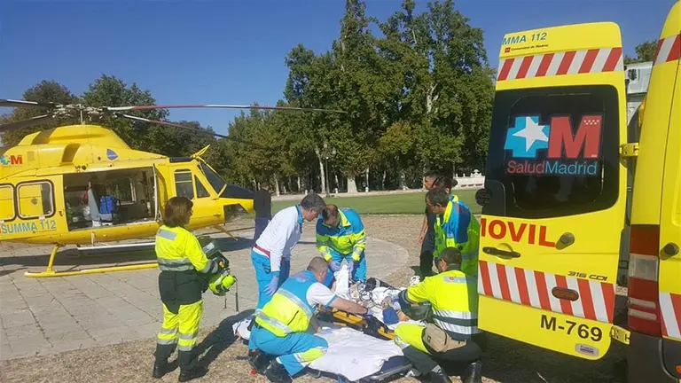 Suceso en Aranjuez con dos apuñalados
