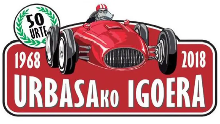 Cartel de la Subida a Urbasa 2018