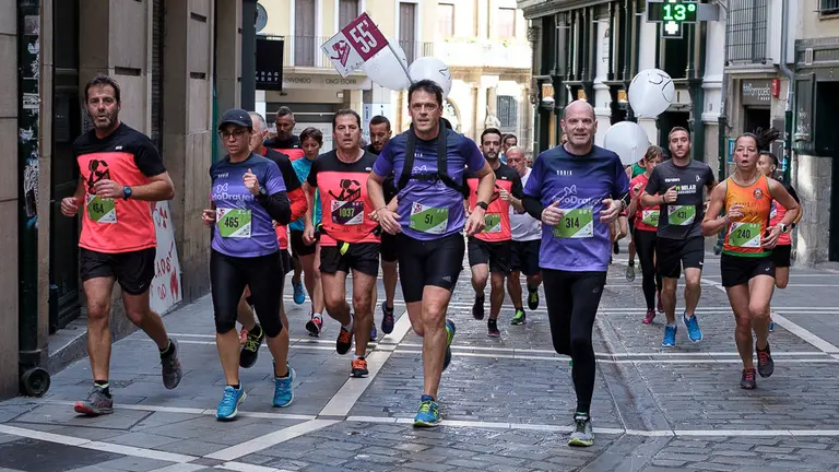 Celebración de la V edición de la Carrera Solidaria Navarra en favor de Anfas. PABLO LASAOSA (38)