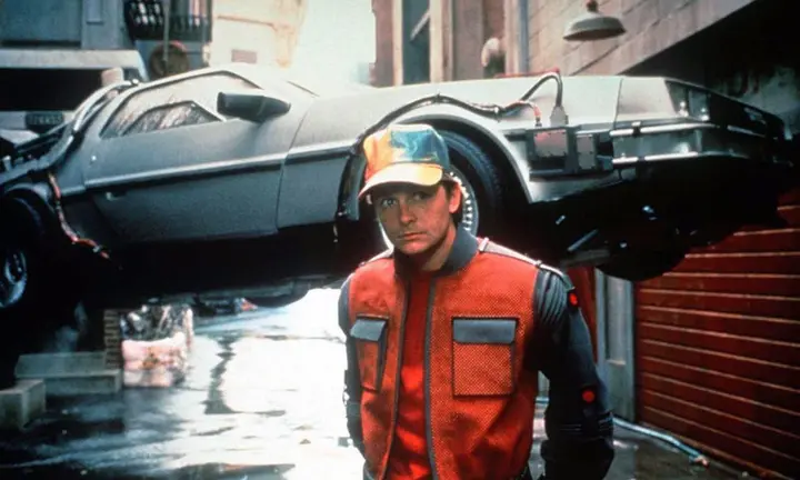Un fotograma de la pel&iacute;cula Regreso al futuro