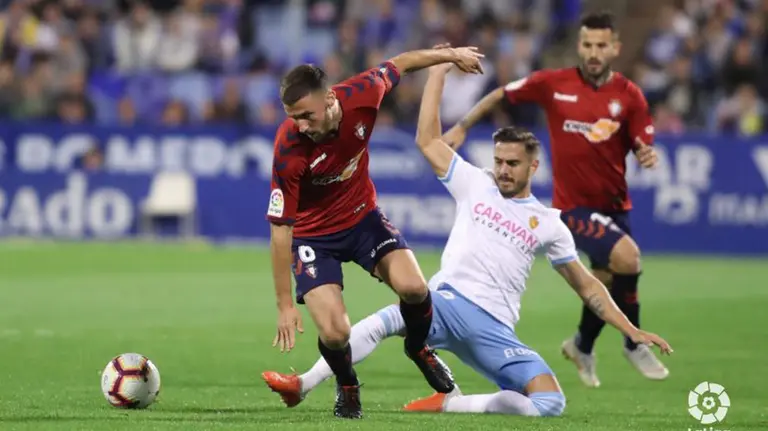 Partido entre el Zaragoza y Osasuna en La Romareda LALIGA 123 (11)