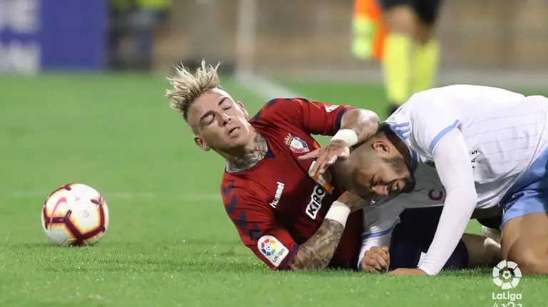 Partido entre el Zaragoza y Osasuna en La Romareda LALIGA 123 (17)