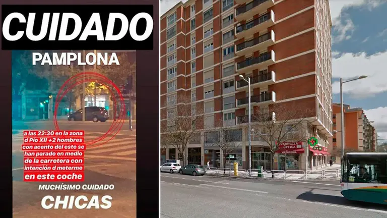 Lugar de Pío XII en el que supuestamente ocurrieron los hechos.