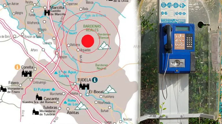 Una perito forense sostenía que el autor de la llamada de alerta sobre un crimen cometido en Santander podría ser un hombre residente en la Ribera de Navarra FOTOMONTAJE