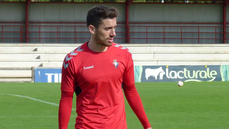 Kike Barja en Tajonar