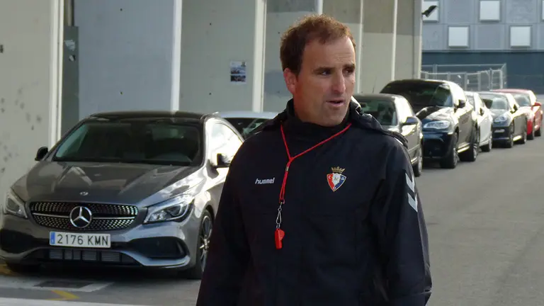 Arrasate llegando a El sadar