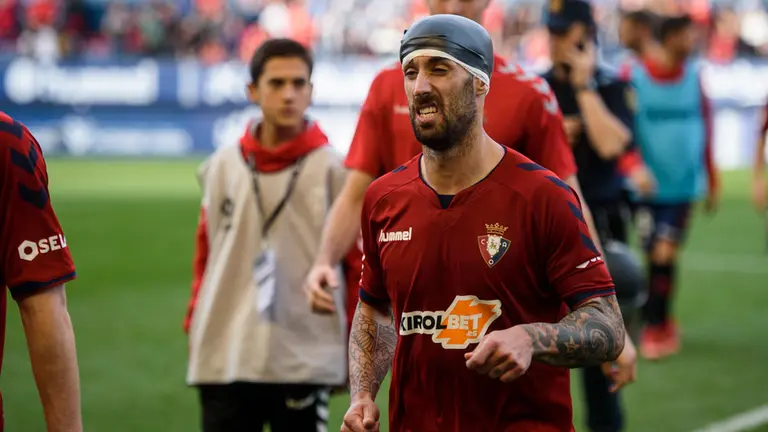 Lillo en el partido entre Osasuna y Córdoba disputado en el estadio de El Sadar correspondiente a la 8ª jornada de la Liga123. MIGUEL OSÉS_18