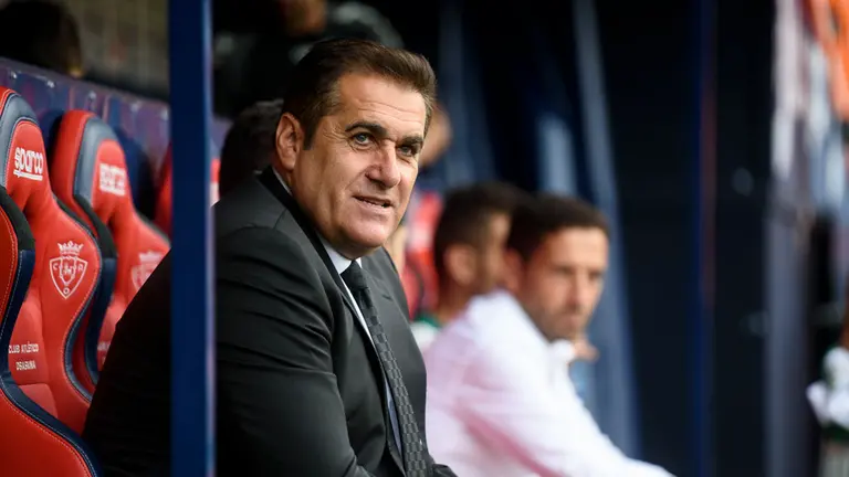 Entrenador del Córdoba José Ramón Sandoval. MIGUEL OSÉS