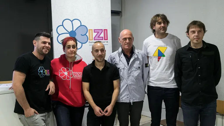 Presentación del Nafarroa Oinez 2018, que se celebrará en Alsasua el 21 de octubre, organizado por la ikastola Iñigo Aritza (02). IÑIGO ALZUGARAY