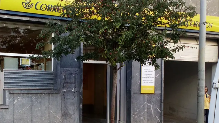 Oficina de Correos en Estella. CEDIDA