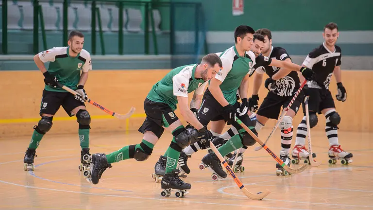 Partido entre Oberena - Iruña Hockey. PABLO LASAOSA 12
