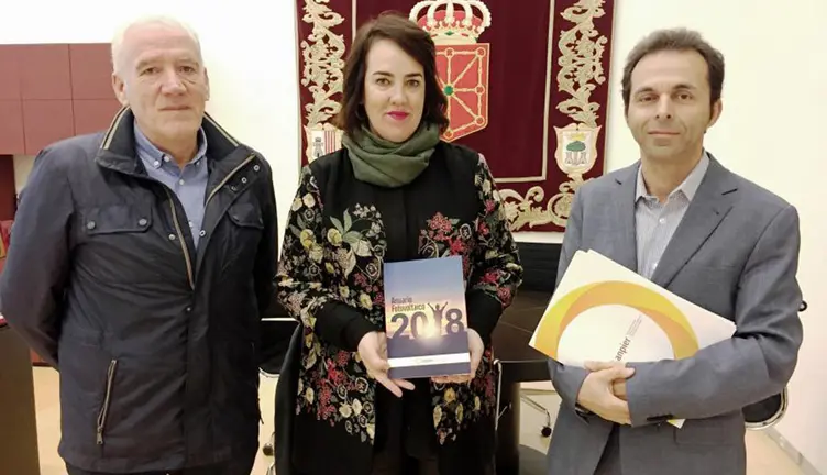 Juan Antonio Cabrero, Ainhoa Azn&aacute;rez y Rafael Barrera