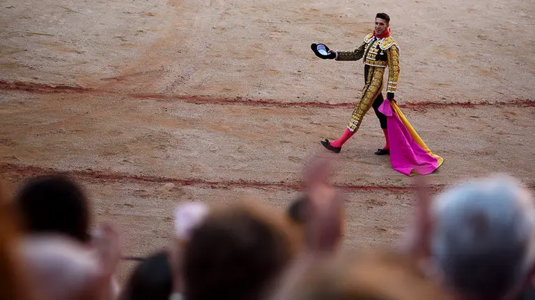 Corrida de toros en las fiestas de San Fermín 2017 a cargo de Antonio Ferrera, Alejandro Talavante y Ginés Marín. PABLO LASAOSA 44