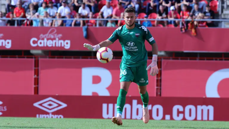 Álvaro Fernández juega en el Extremadura. La Liga.