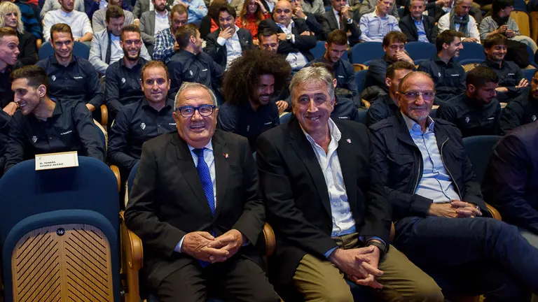 Presentación de propuestas para remodelar el estadio El Sadar de Osasuna. PABLO LASAOSA 03