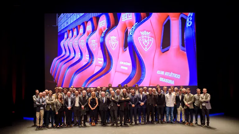 Presentación de propuestas para remodelar el estadio El Sadar de Osasuna. PABLO LASAOSA 05