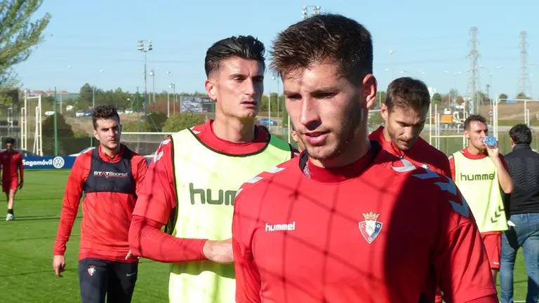 David García en primer plano, en Tajonar