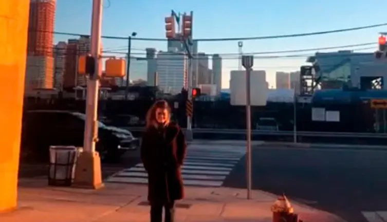 La cantante Amaia Romero en Nueva York. INSTAGRAM