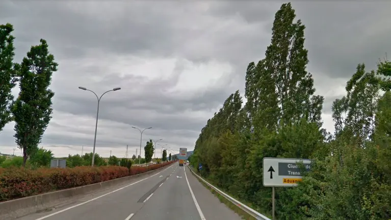 Ronda de Pamplona (PA30)  a su paso por Mutilva. ARCHIVO