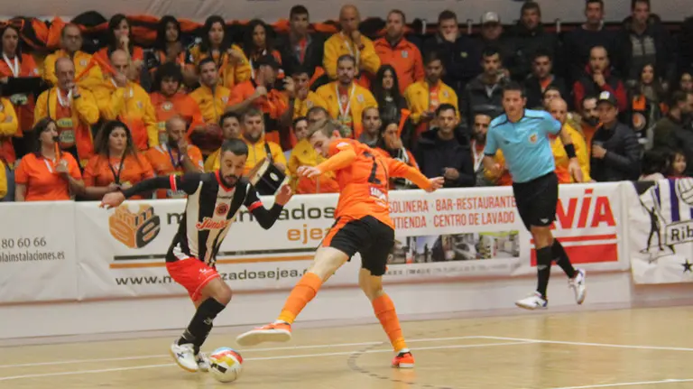 Partido Ribera Navarra - Cartagena en el Ciudad de Tudela. Cedida.