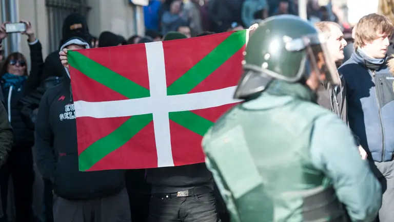 Visita de Albert Rivera a Alsasua. MIGUEL OSÉS