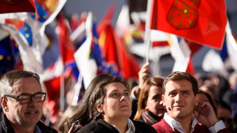 Visita de Albert Rivera a Alsasua. MIGUEL OSÉS_31