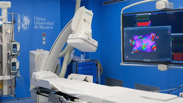 El laboratorio de Electrofisiología cardiaca cuenta con dos salas de patologías complejas CUN