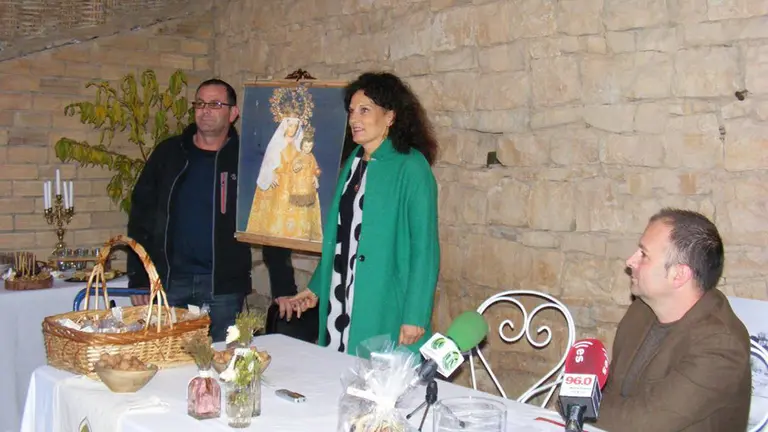 Presentación de las fiestas en honor a la virgen de la peña y las nueces de Fustiñana CEDIDA