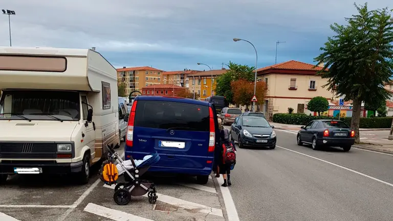 Imagen difundida por la Policía Municipal de Pamplona para difundir una mala acción ocurrida en la Chantrea. TWITTER