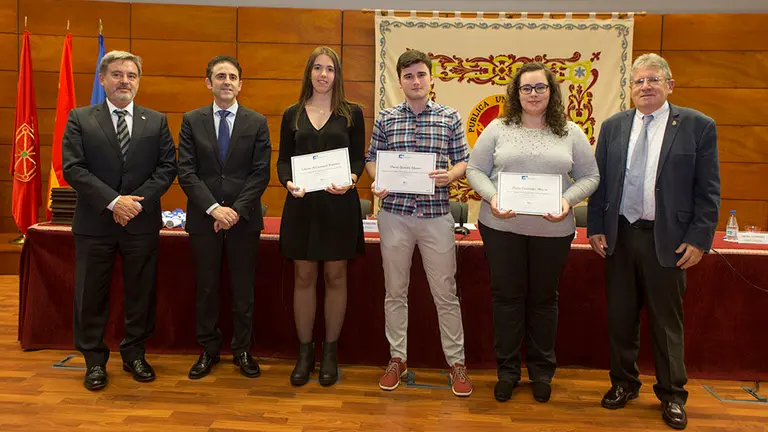 Rafael Rodríguez, José Antonio Galdón, Edurne Belzunegui, David Yurrita, Dafne Cervantes y Luis Maestu