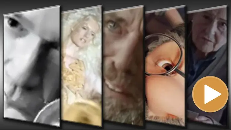 Rostros de los personajes de los anuncios de la lotería de Navidad (player)