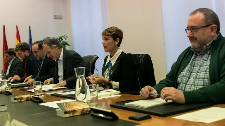 Mesa y la Junta de Portavoces del Parlamento de Navarra (32). IÑIGO ALZUGARAY