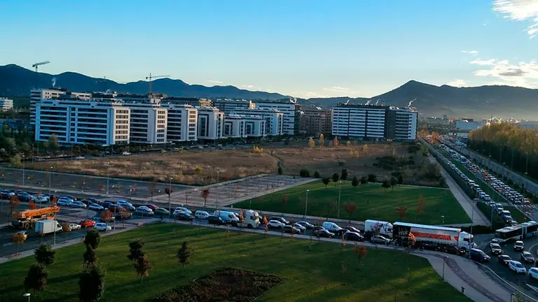 Gran atasco en Ripagaina TWITTER @ireneolejua