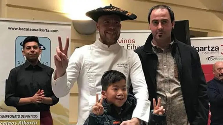 Jorge Otxoa, del restaurante El Merca'o, en Eibar